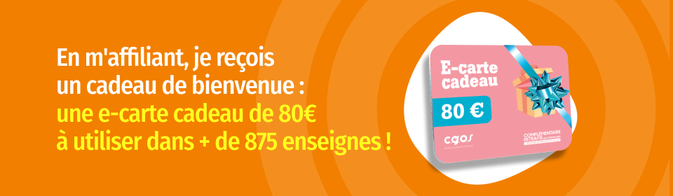 Offre de bienvenue - Cadeaux