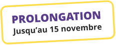 Prolongation jusqu'au 15 novembre