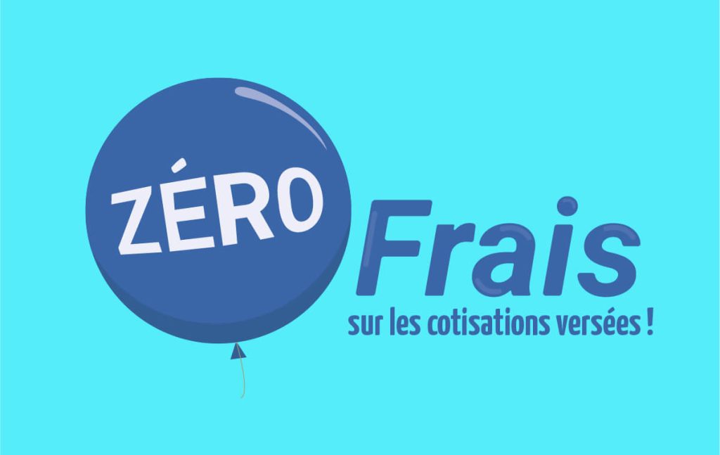 Aucuns frais sur vos cotisations versées  à la Complémentaire Retraite des Hospitaliers !