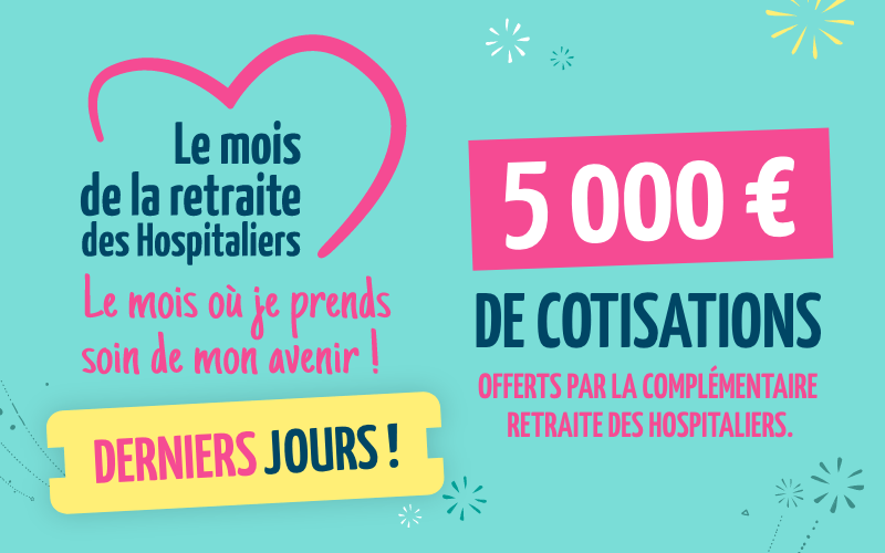 Derniers jours du Mois de la Retraite : découvrez tous les avantages de la CRH et tentez de gagner 5 000 € de cotisations !
