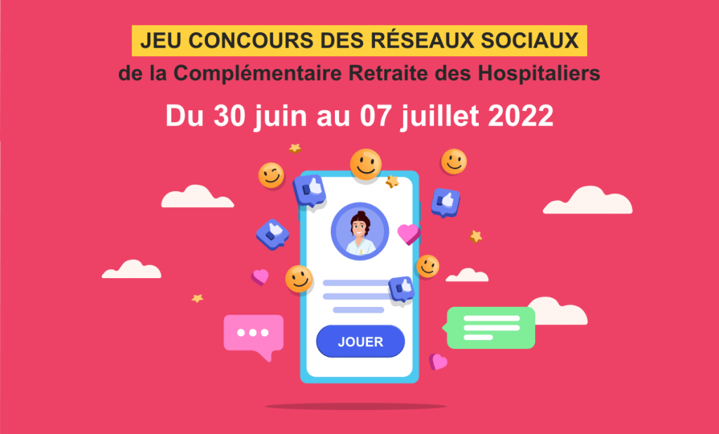 La Complémentaire Retraite des Hospitaliers  vous donne rendez-vous sur ses réseaux !