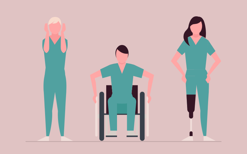 Infirmier et handicap :  une carrière hospitalière est possible !