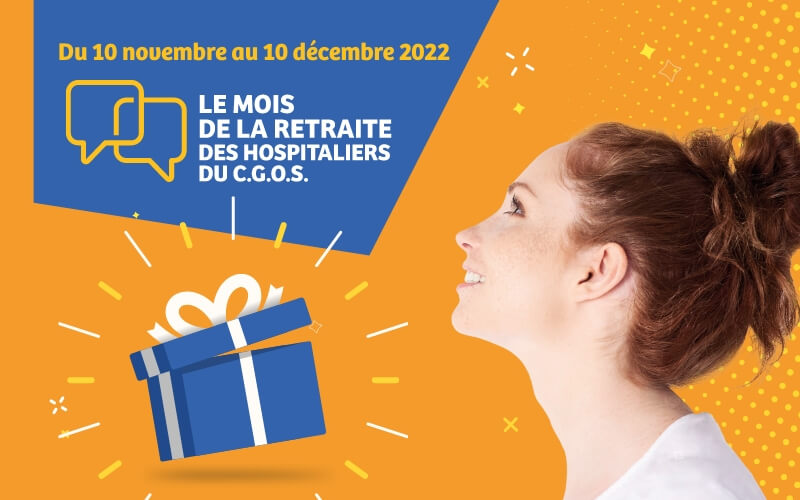 Du 10 novembre au 10 décembre 2022 : tentez de remporter des cotisations supplémentaires pendant le Mois de la Retraite !
