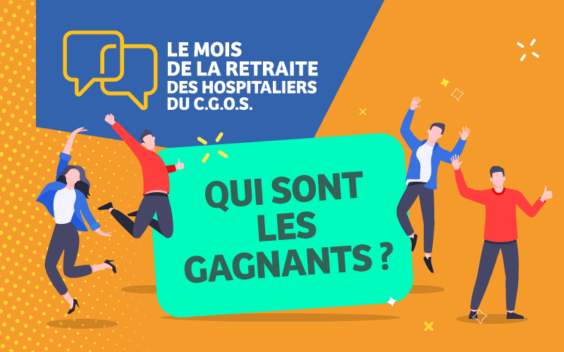 Découvrez qui sont les gagnants du Mois de la Retraite des Hospitaliers 2022 !