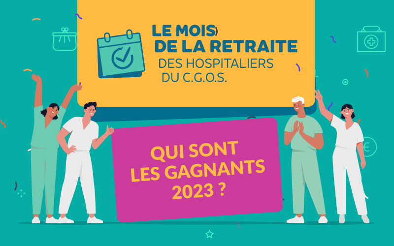 Mois de la Retraite des Hospitaliers édition 2023 : découvrez qui sont les gagnants des 3 jeux !