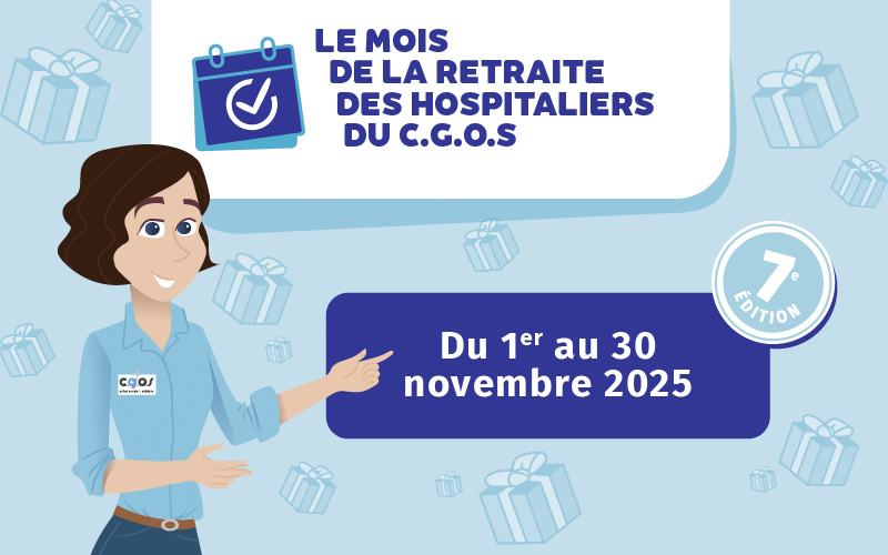 Profitez du Mois de la Retraite 2025 pour préparer votre avenir avec le PER du C.G.O.S !
